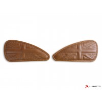 LUIMOTO TANK LEAF UNION JACK Tank Pads for the Triumph Bobber